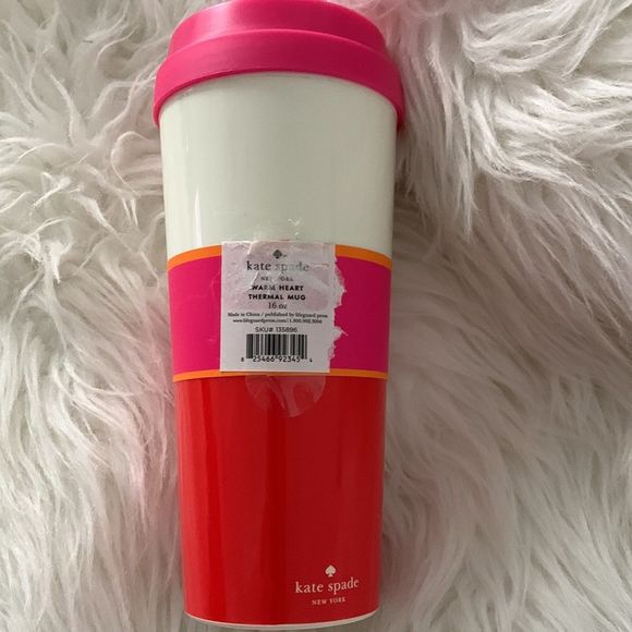 NWT Kate Spade ♠️ Thermal Mug - Picture 3 of 7